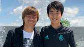 西班牙遇老乡，乾贵士关心皇马日本青训小将