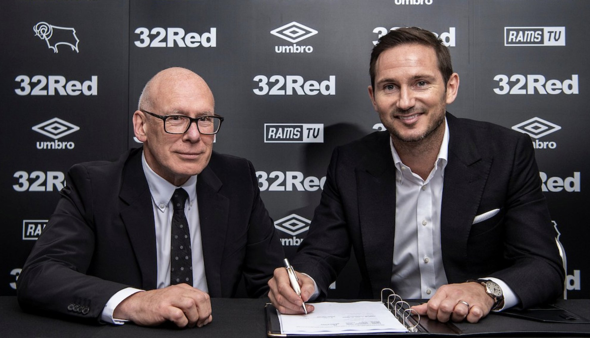 官方：兰帕德出任英冠德比郡主教练