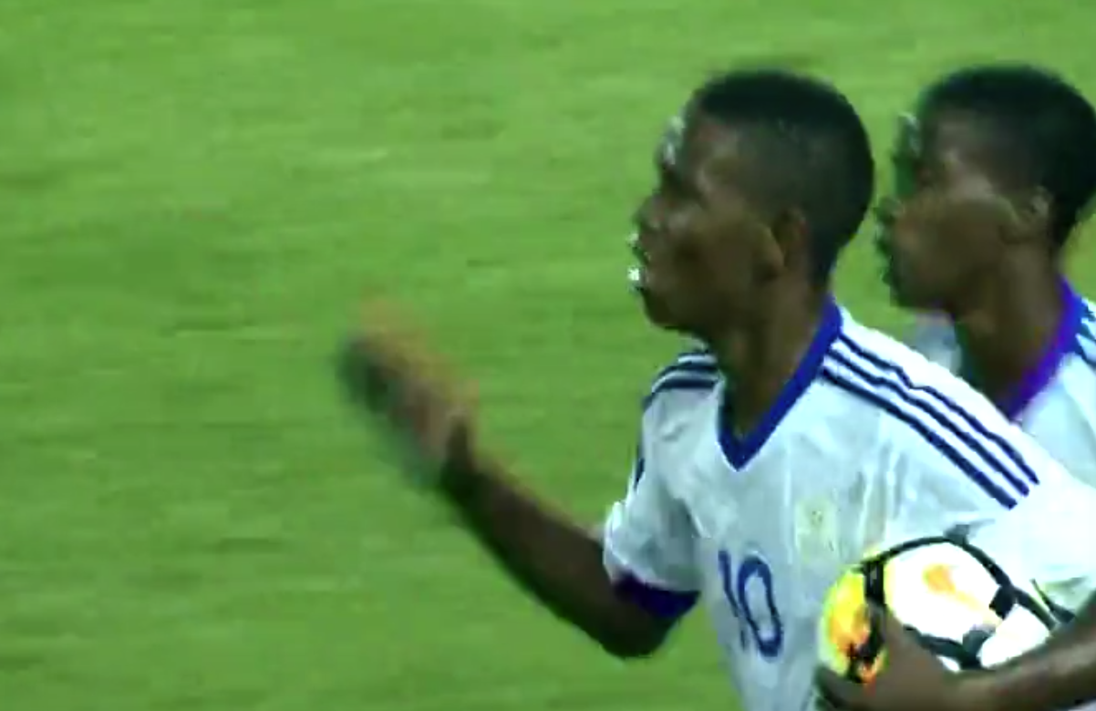 GIF:汉姆点射命中!U23国足4-2纳米比亚