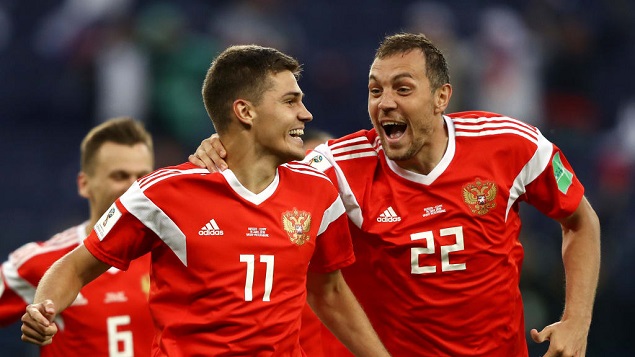 切里舍夫久巴破门萨拉赫进球难救主，俄罗斯3-1埃及收获两连胜