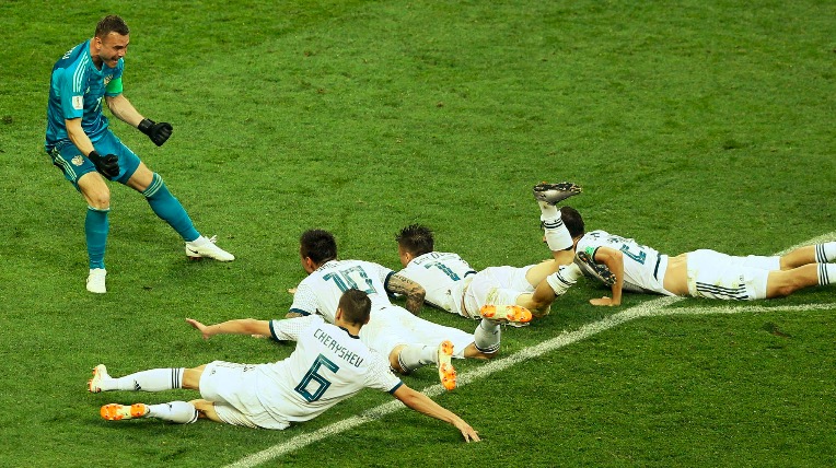 俄罗斯成世界杯史上国际足联排名最低的8强球队