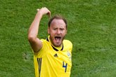 瑞典后卫格兰奎斯特本届世界杯封堵射门次数8次