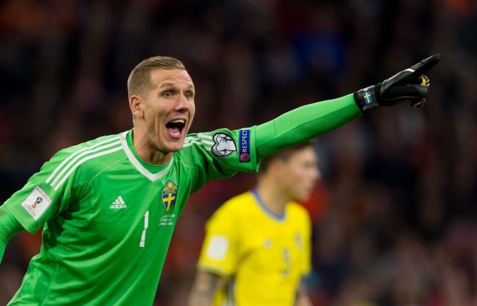 7月23日讯迪马济奥网站报道称,瑞典国门奥尔森即将成为罗马的新门将