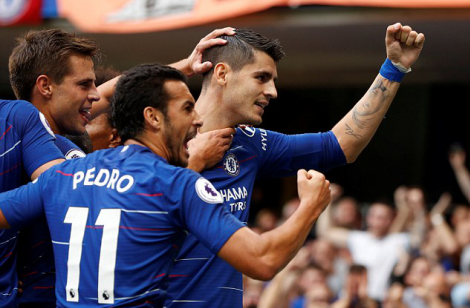 莫拉塔秀纹身庆祝进球，示爱妻子爱丽丝