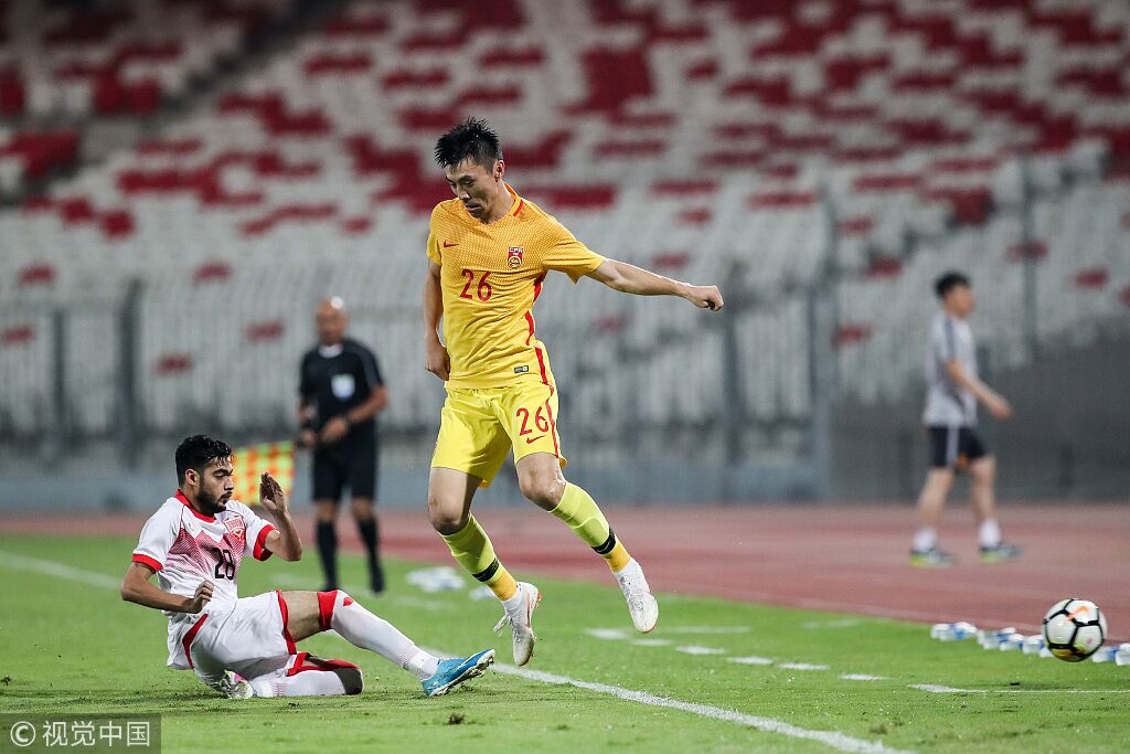 热身:武磊两中门框冯潇霆险造乌龙,巴林0-0国足