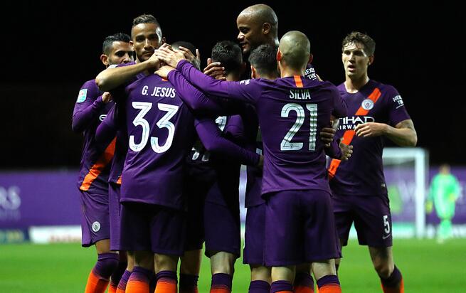 联赛杯：热苏斯马赫雷斯福登建功，曼城客场3-0牛津联晋级