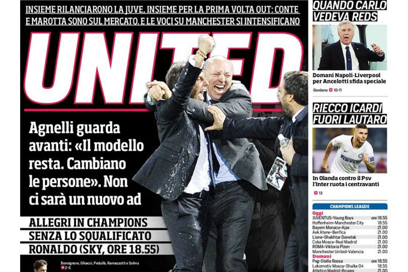 罗马体育报：马洛塔和孔蒂有可能在<a href=https://www.310bf.com/tags-%E6%9B%BC%E8%81%94-0.html target=_blank class=infotextkey>曼联</a>再度合作