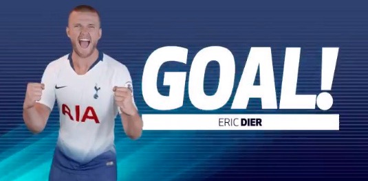 GIF：特里皮尔传中，戴尔补射破门