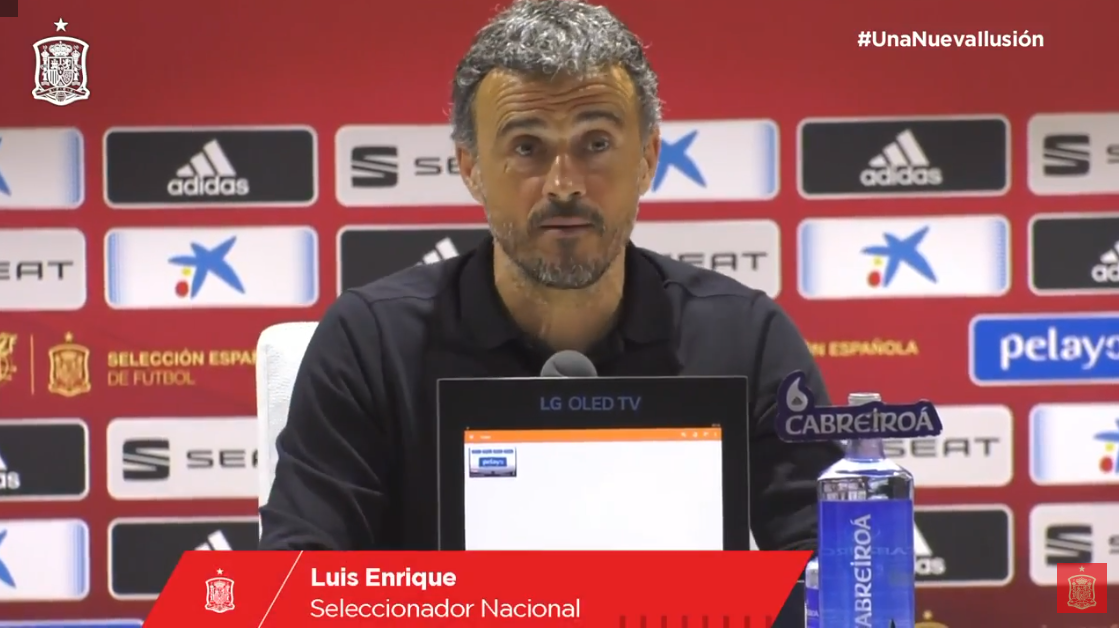 路易斯-恩里克：再多10分钟西班牙也许就扳平了