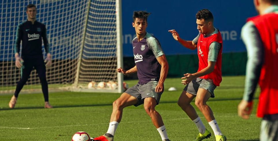 已赢得巴尔韦德信任？丘米再次和一队训练