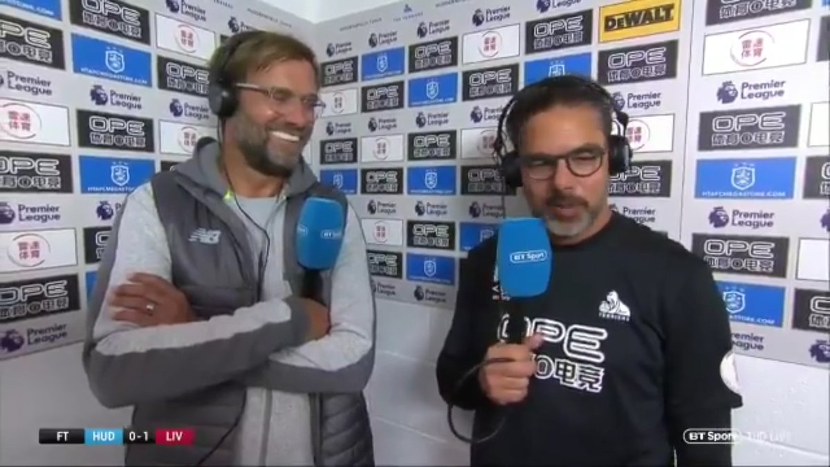 一图流：“生日礼物”，克洛普和瓦格纳赛后共同接受采访