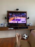 中国看球有优势！贵州中场苏亚雷斯观看NBA湖刺大战