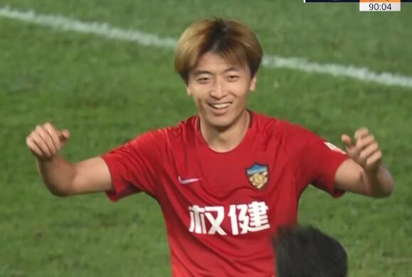 GIF:进球停不下来!杨旭点射,富力2-6权健