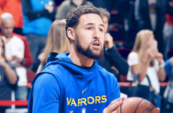 克莱半场砍下36分,命中10个三分追平NBA纪录