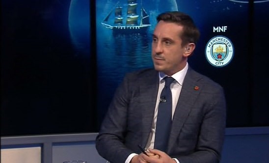 展开口水战，加里-内维尔贴出胜率对比反击老雷