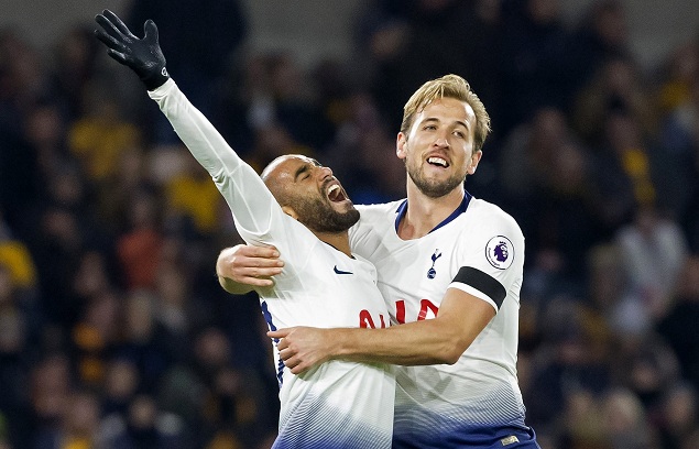 小卢卡斯破门凯恩建功福伊特两送点，热刺客场3-2狼