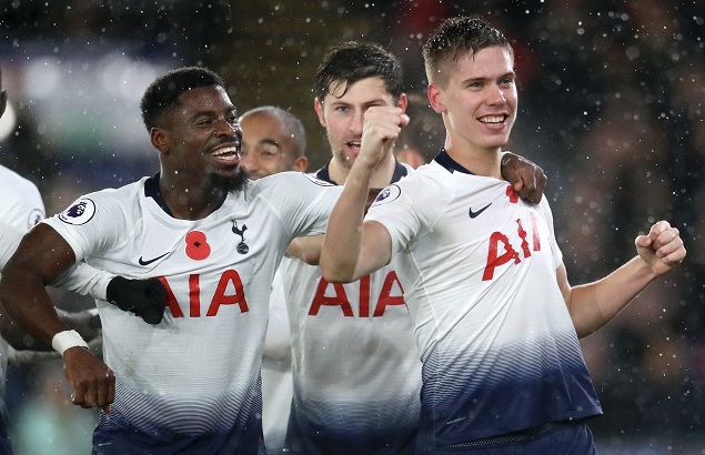 特里皮尔伤退福伊特头球补射破门，热刺客场1-0水晶宫