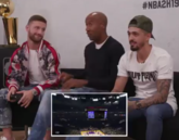 2K名人赛，穆斯塔菲使用湖人战胜兰齐尼的雄鹿