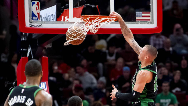 凯尔特人大胜公牛56分,追平NBA历史客场最大赢球分差