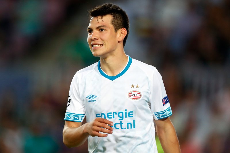GIF：洛萨诺头槌破门，埃因霍温1-0国际米兰