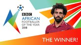 官方：萨拉赫蝉联BBC年度最佳非洲球员奖