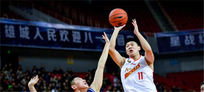 手感冰凉！八一天津半场三分球合计26投1中