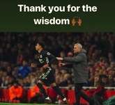 穆帅下课后首位球员发声，林加德：感谢你的智慧