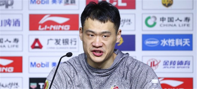 吴轲：只要全队拧成一股绳，山东队一定能打回来