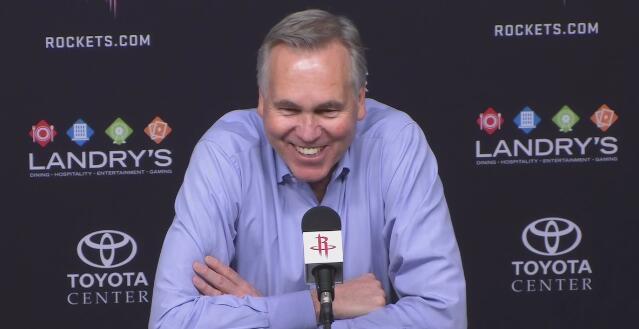 德安东尼:到现在为止,哈登就是MVP