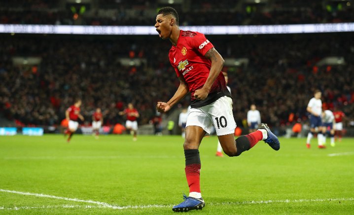 林加德：在迪拜时，拉什福德一直跟着索尔斯克亚练射门