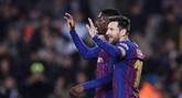 国王杯：登贝莱双响梅西传射，巴萨3-0总比分4-2晋级