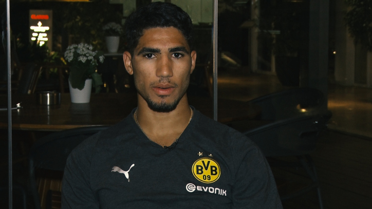 阿什拉夫:我希望能在多特蒙德成为卡瓦哈尔那