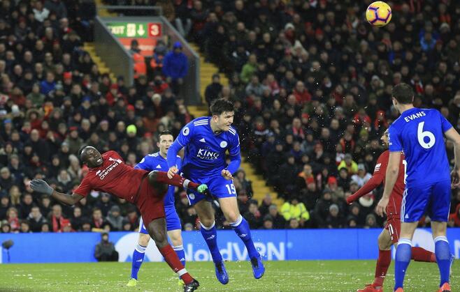 马内破门马奎尔救主，利物浦1-1莱斯特城领先曼城5分