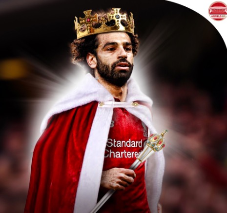 队史第三人，萨拉赫连续两个赛季代表红军打入20粒进球