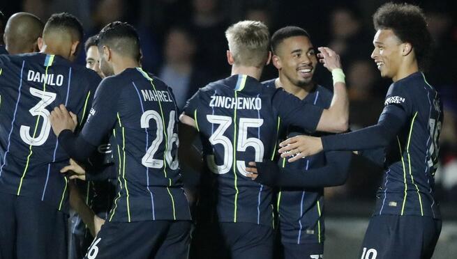 足总杯：萨内传射福登双响，曼城客场4-1纽波特郡晋级