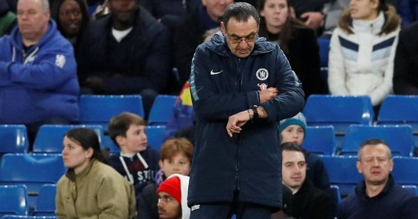 球迷唱歌催萨里下课，萨里：我担心的是比赛本身