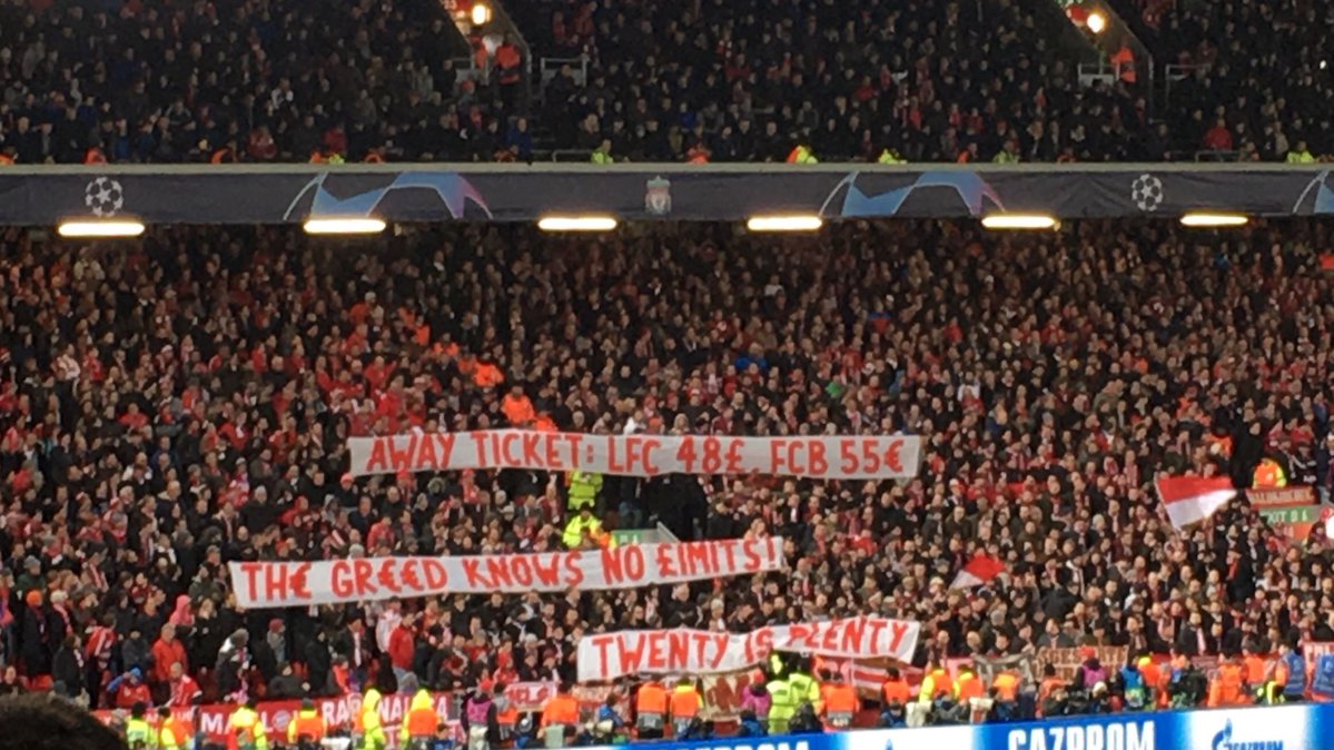 <a href=https://www.310bf.com/tags-%E6%8B%9C%E4%BB%81-0.html target=_blank class=infotextkey>拜仁</a>球迷举横幅抗议客场票价，利物浦球迷热烈鼓掌