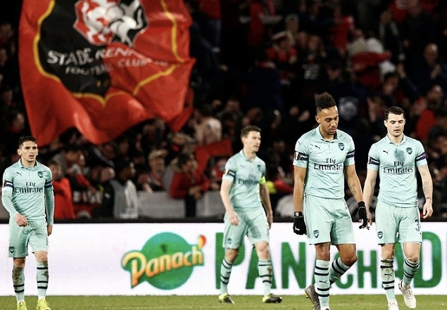 欧联：伊沃比破门帕帕半场染红，<a href=https://www.310bf.com/tags-%E9%98%BF%E6%A3%AE%E7%BA%B3-0.html target=_blank class=infotextkey>阿森纳</a>客场1-3雷恩