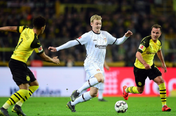 官方:勒沃库森攻击手布兰特当选德甲2月最佳球