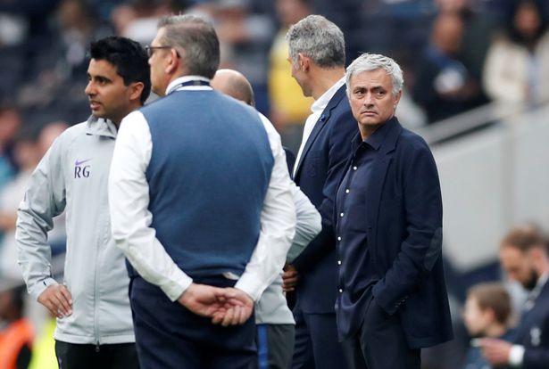 一图流：穆帅现身热刺国米慈善赛，2019年首度场边指挥