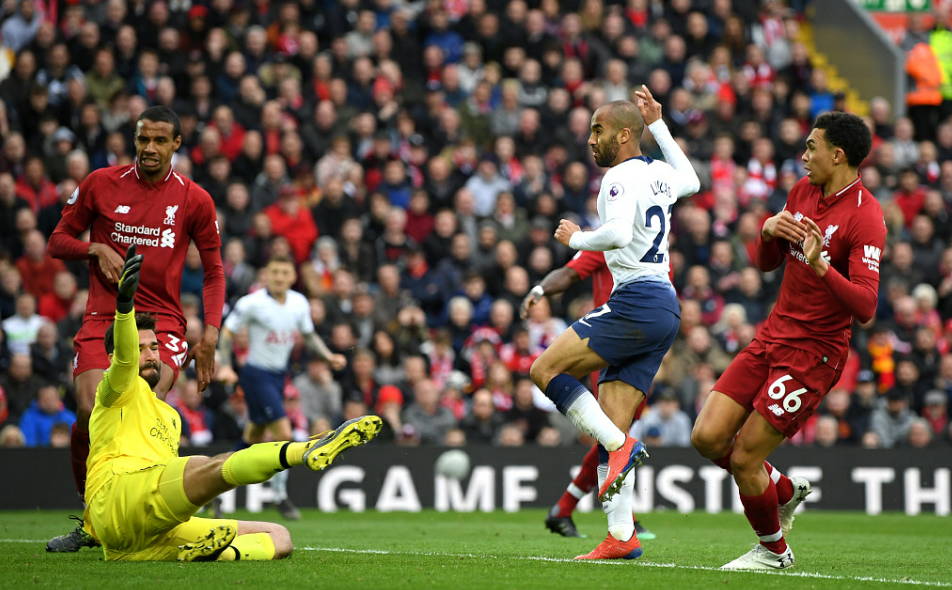 GIF：凯恩精准制导特里皮尔，传至禁区内小卢卡斯破门