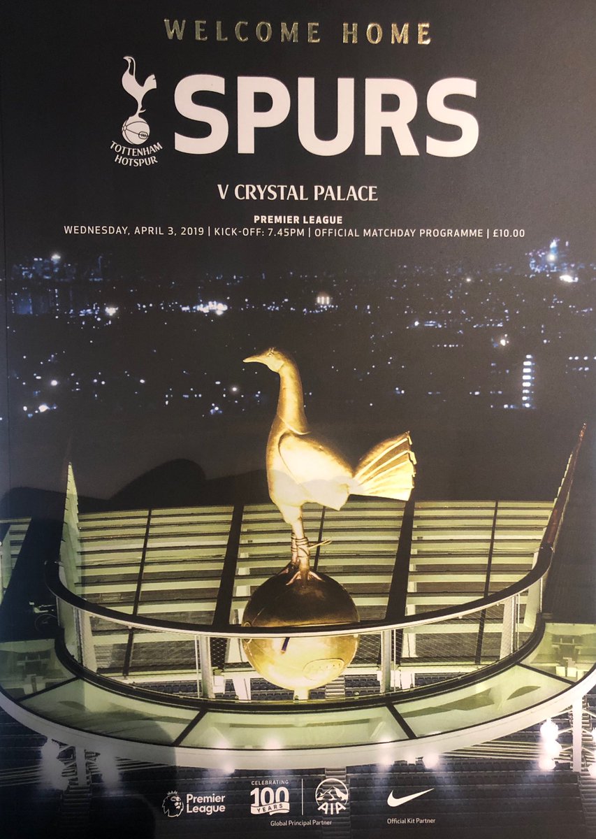 生财有道！热刺新主场首秀比赛手册标价10镑