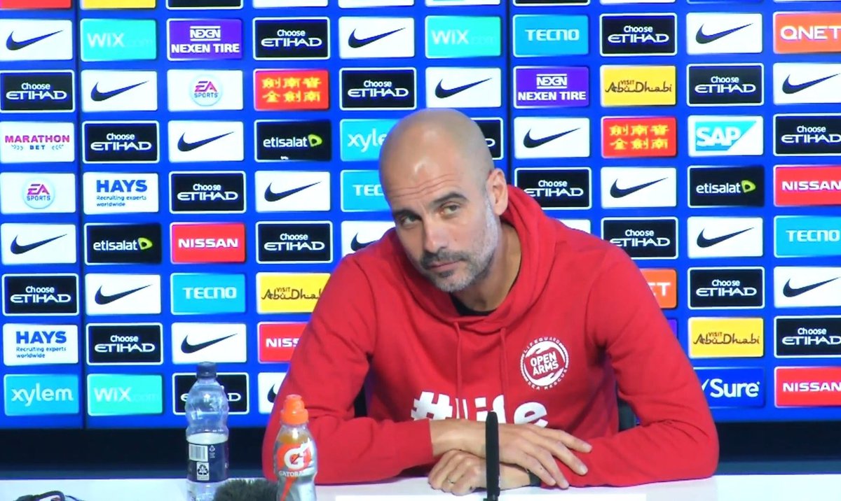 瓜迪奥拉：津琴科已恢复训练，欧冠出局并没有带来优势