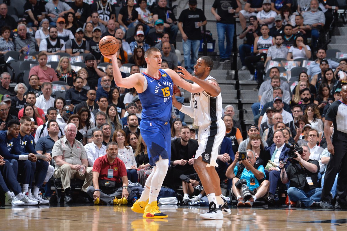 7号种子马刺与2号种子掘金战至抢七，NBA历史第6次