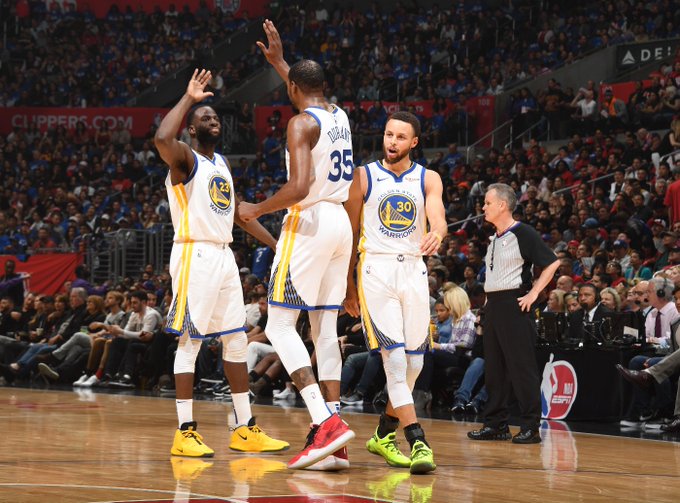 杜兰特成为勇士队史第4位季后赛单场得到至少50分的球员