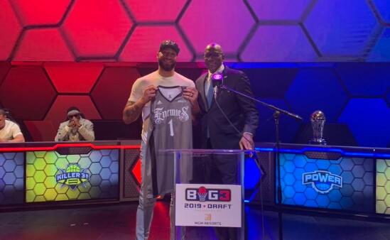 BIG3选秀大会：怀特状元、桑德斯探花、奥登第7顺位