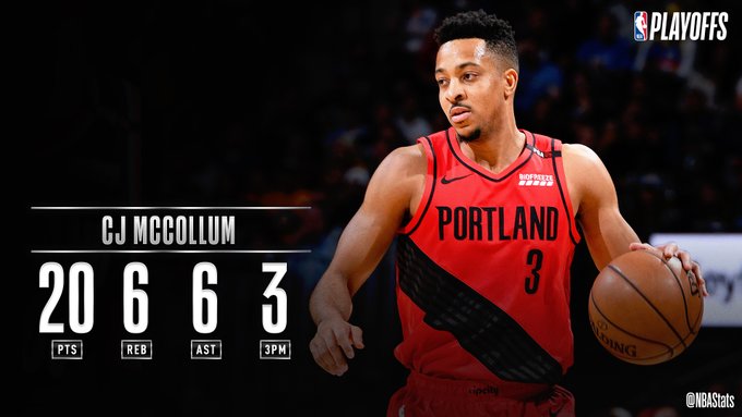 NBA官方评选今日最佳数据：麦科勒姆20+6+6当选