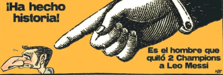 西媒漫画：巴尔韦德创历史，抢走<a href=https://www.310bf.com/tags-%E6%A2%85%E8%A5%BF-0.html target=_blank class=infotextkey>梅西</a>两座欧冠