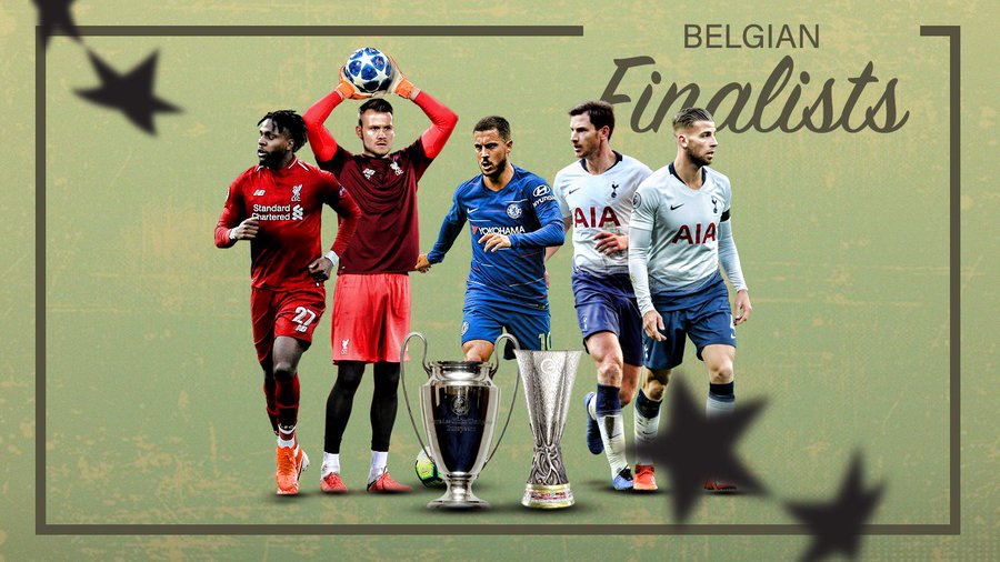 比利时队官推发欧战决赛海报：两场决战，五位红魔