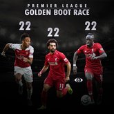 3金靴各有千秋：萨拉赫连续，马内全能，奥巴梅扬跨英德